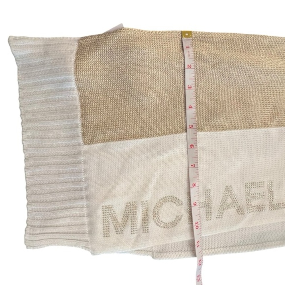 Michael Kors Gold and Cream‎ Scarf - Picture 9 of 10